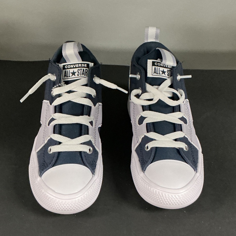 Converse Kids Sneakers in Navy and White